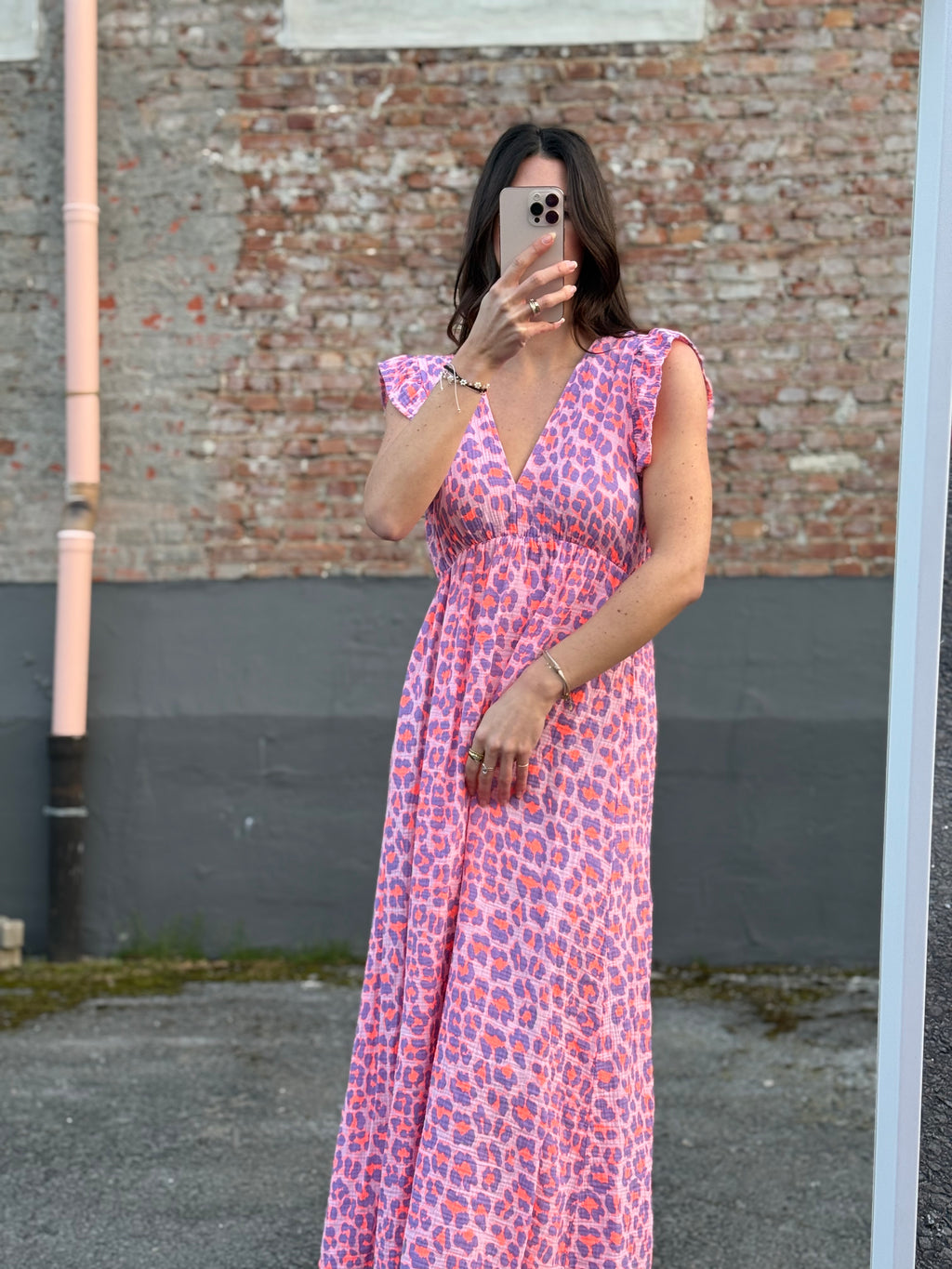 Leo Kleid rosa/lila