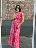 Leo Kleid rosa/rot