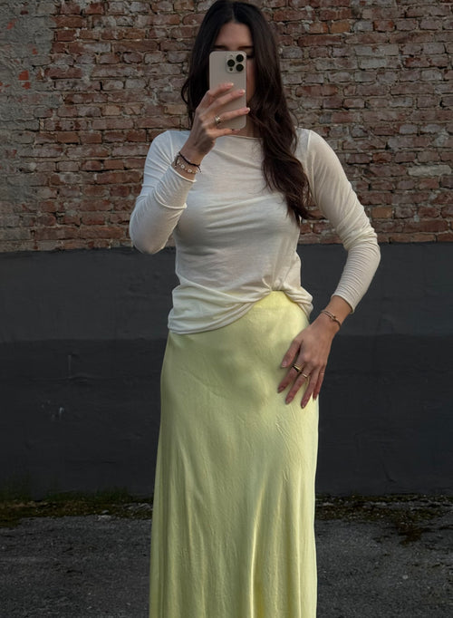 Cashmere Oberteil weiß