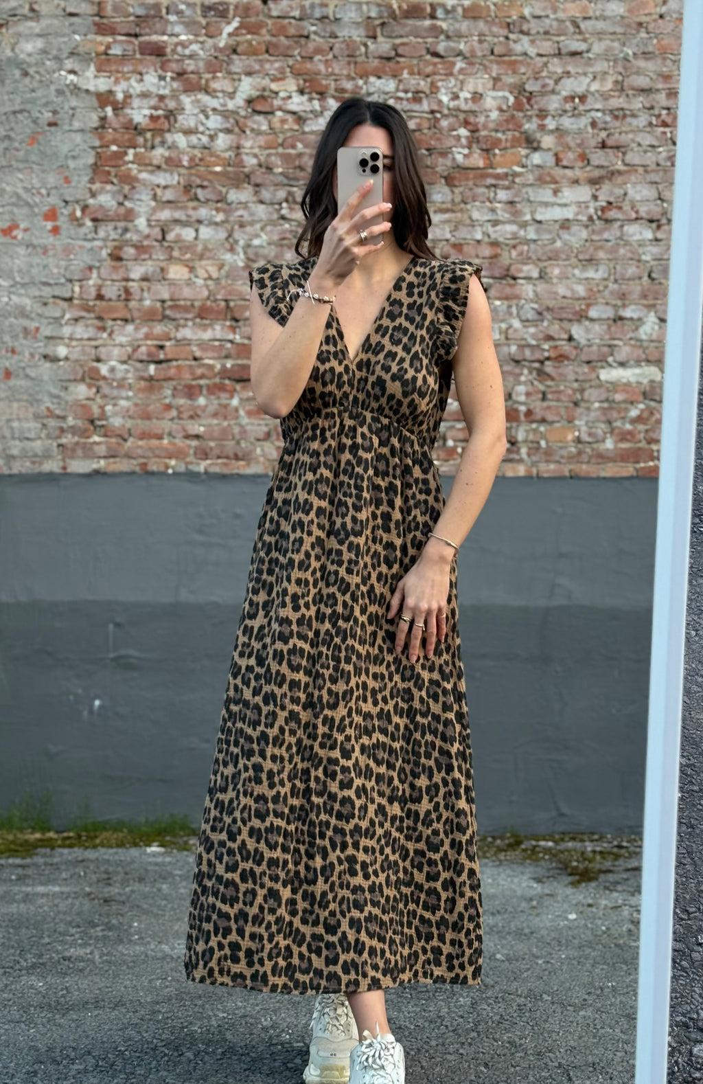Leo Kleid braun