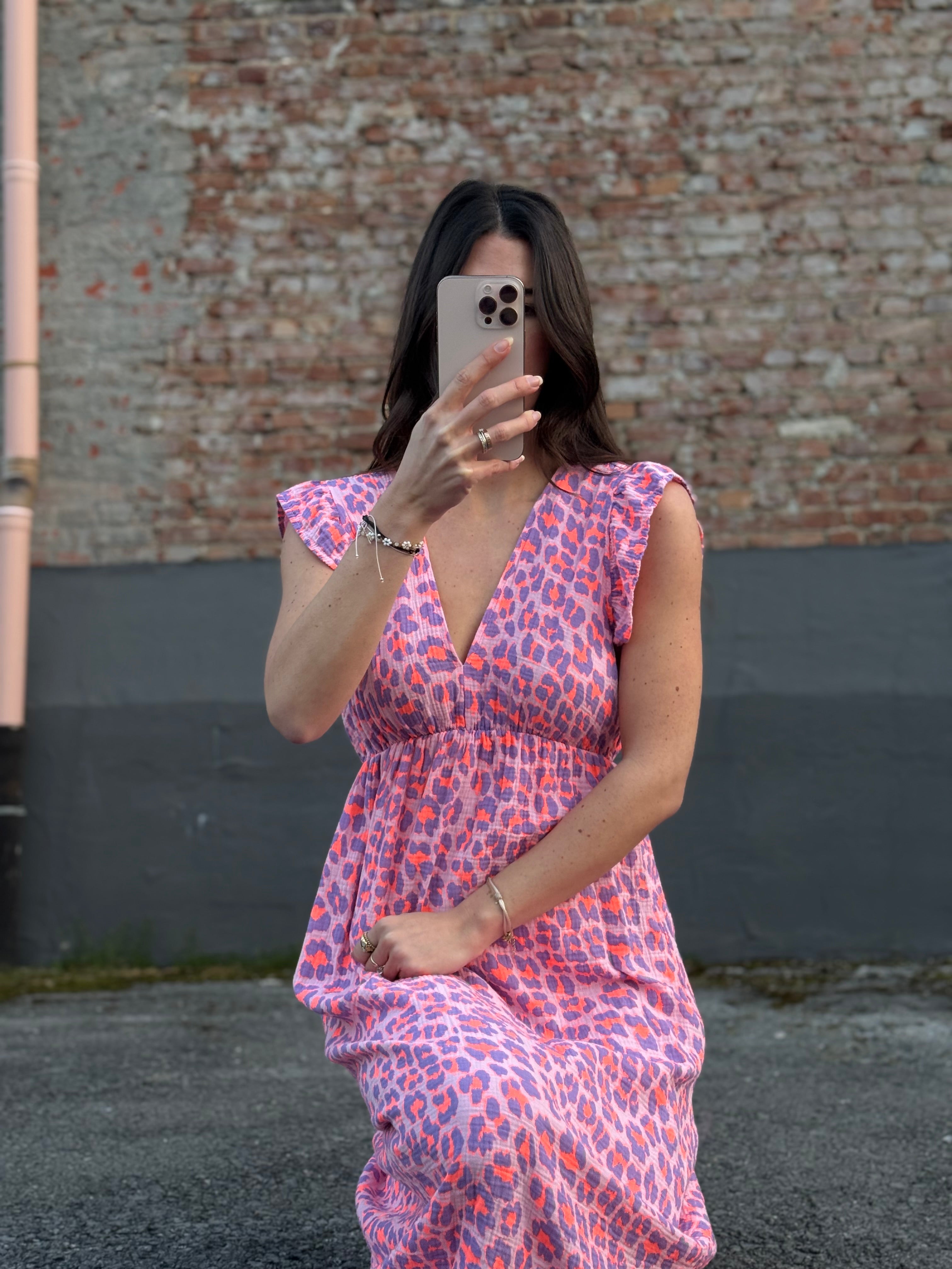 Leo Kleid rosa/lila