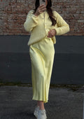 Satin Rock butter yellow